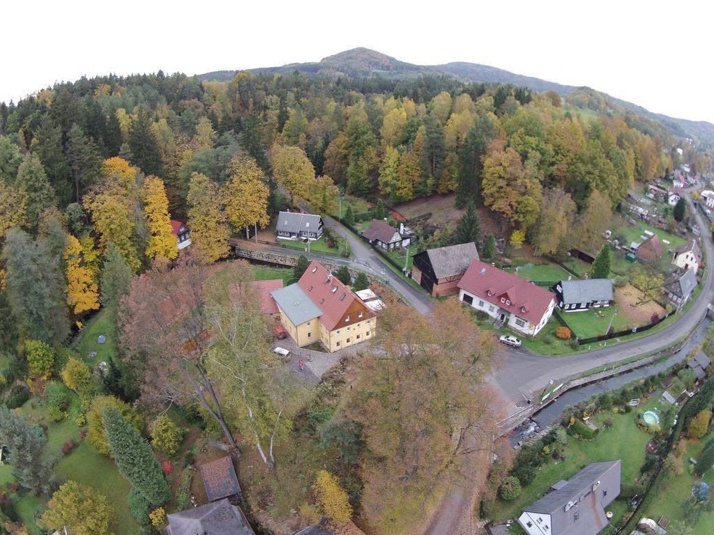 Penzion U Vyhlidky Chřibská 外观 照片