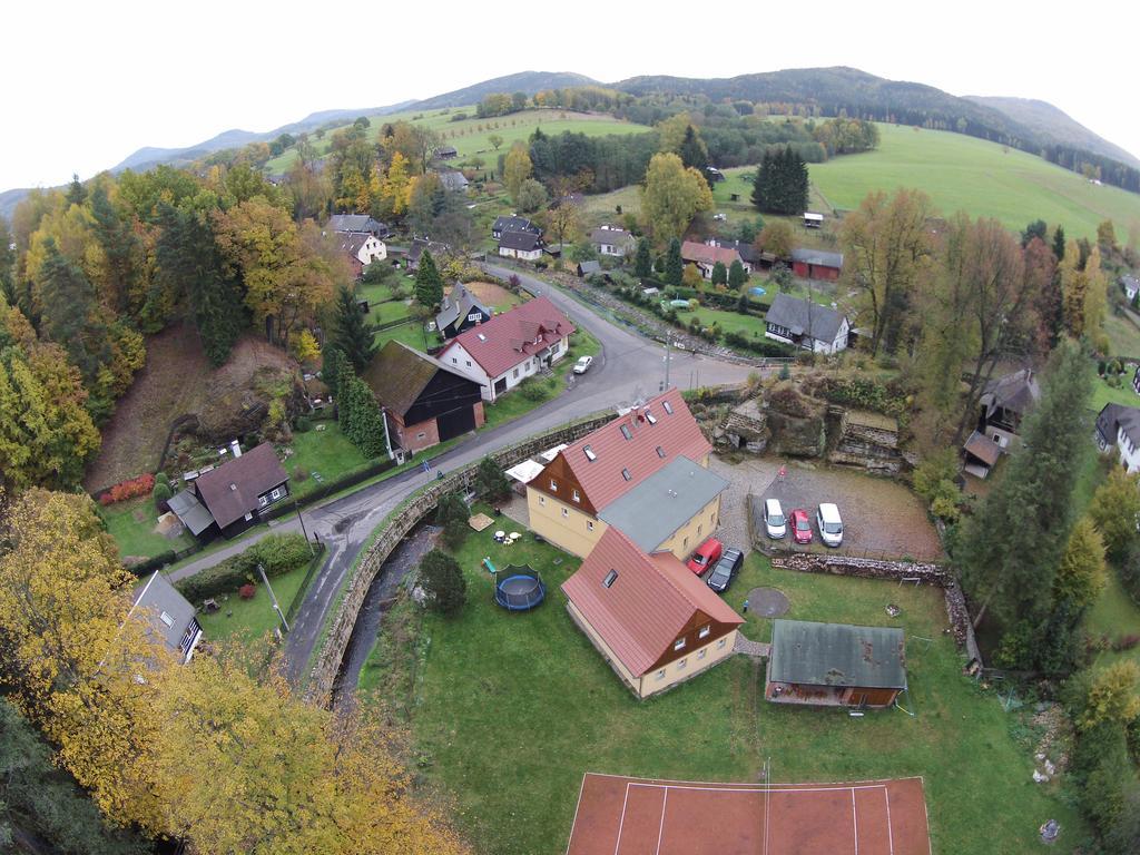 Penzion U Vyhlidky Chřibská 外观 照片